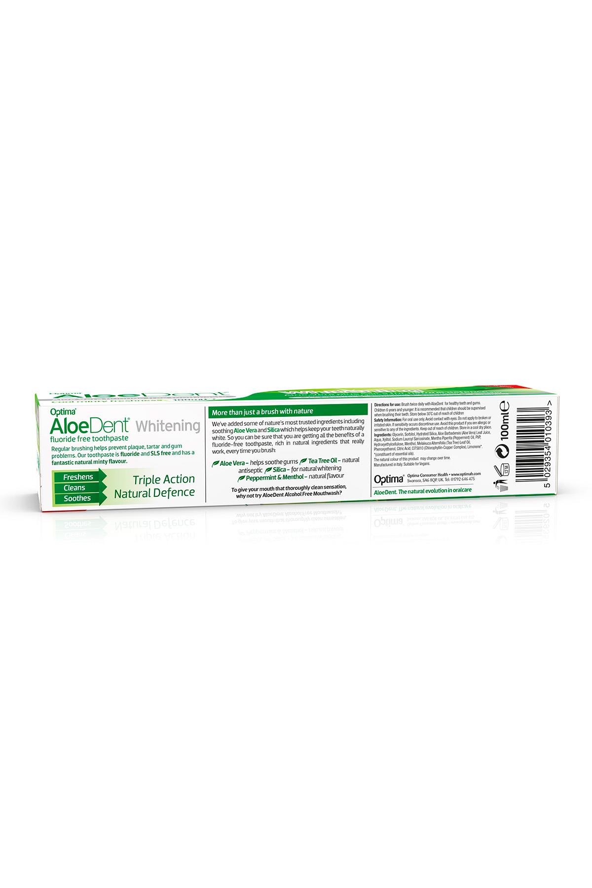 AloeDent Beyazlatıcı Diş Macunu - Florürsüz